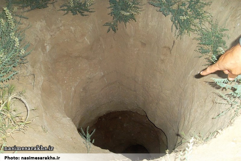 حفاری‌های سریالی غیرمجاز در دهستان تجن سرخس