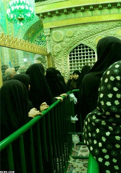 سبک جدید زیارت امام رضا(ع)+عکس