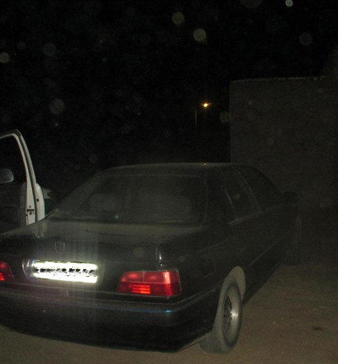 یک خودروی پژو پارس سرقتی توسط بسیجیان سرخس کشف شد+تصاویر