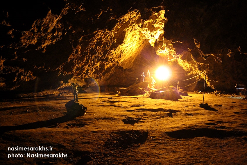 «غار مزدوران» شهرستان سرخس