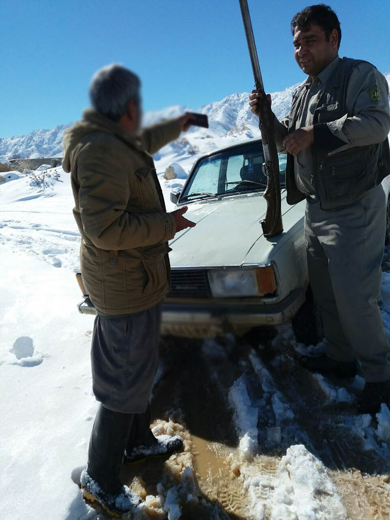 دستگیری شکارچیان قبل از شکار غیرمجاز در سرخس+ عکس