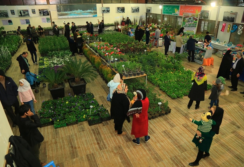 هفتمین نمایشگاه گل و گیاه در سرخس برپا شد