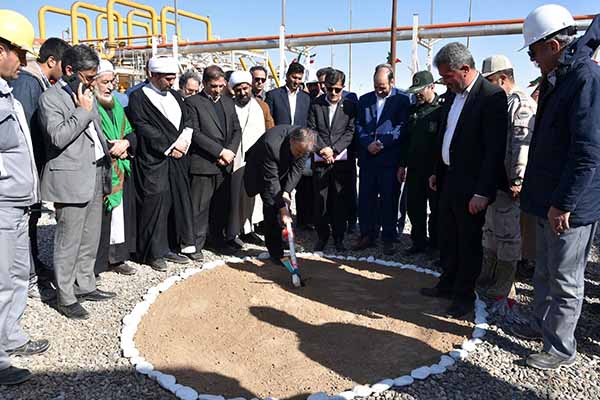 افتتاح و کلنگ‌زنی دو پروژه گازی در سرخس