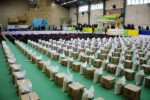 توزیع ۱۱۰۰ بسته معیشتی بین نیازمندان سرخس در عملیات نهضت انتظار