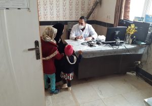 ویزیت رایگان ۳۵۰ نفر از مردم دهستان خانگیران سرخس توسط گروه‌های جهادی
