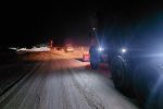 بارش برف و یخ‌زدگی محور سرخس- مشهد/ رانندگان از تردد غیرضروری خودداری کنند