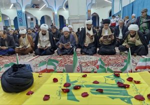 فیلم؛ اجتماع بزرگ مردمی بزرگداشت سید مقاومت در سرخس