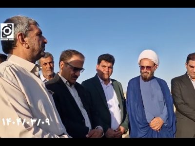 بسیج جامعه کشاورزی در پروژه لوله‌گذاری چاه‌های کشاورزی همراه بنیاد برکت بوده است