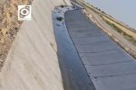 فیلمی از هدر رفت آب در کانال سیمانی محدوده روستای قوش عظیم سرخس!