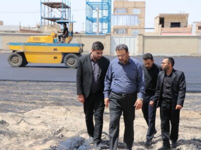 آسفالت محوطه و راه‌اندازی سیستم‌های سرمایشی مدارس نفت سرخس انجام شد