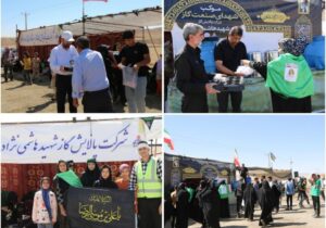 موکب شهدای پالایشگاه گاز شهید هاشمی‌نژاد سرخس مأمن زائران رضوی شد