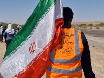 فیلم؛ روایت دلدادگی زائران پیاده سرخس به امام رضا (ع)