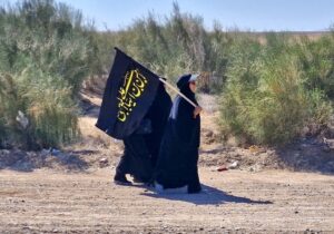 فیلم؛ مشق عاشقی ۶۳۰۰ زائر پیاده سرخسی در مسیر مشهدالرضا