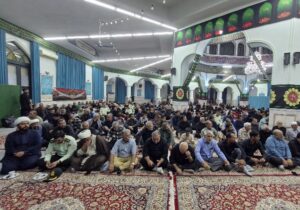 فیلم؛ مراسم عزاداری شب شهادت امام رضا (ع) در سرخس