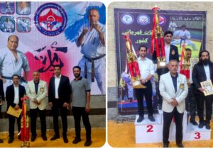 نایب قهرمانی تیم کاراته سرخس در مسابقات کشوری