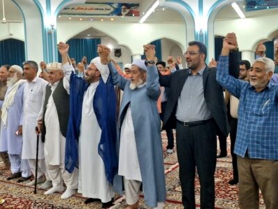 گزارش‌ ویدئویی؛ جشن میلاد پیامبر اعظم (ص) و امام جعفر صادق (ع) در سرخس