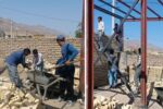 خبر خوب؛ آغاز ساخت ۲ کلاس درس جدید در مدرسه روستای کلاته عوض سرخس