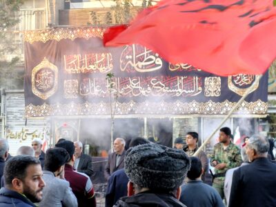 فیلم؛ مراسم دستهروی روز شهادت حضرت فاطمه زهرا (س) در سرخس