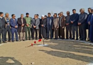 ساخت دبیرستان انقلاب اسلامی در روستای اللهنظر سرخس آغاز شد