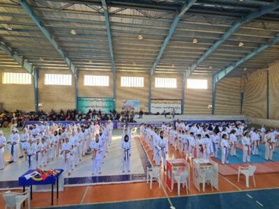 سومین دوره مسابقات کاراته سرخس با حضور ۵۰۰ ورزشکار برگزار شد