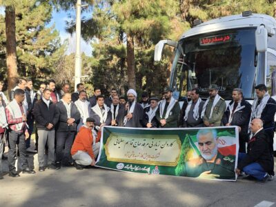 کاروان زیارتی کارکنان پالایشگاه شهید هاشمینژاد سرخس راهی کرمان شد