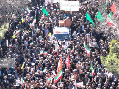 تصاویر هوایی راهپیمایی ۲۲ دی مردم انقلابی سرخس