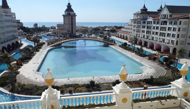 هتلی که پادشاه عربستان در آنتالیا کرایه کرد +عکس