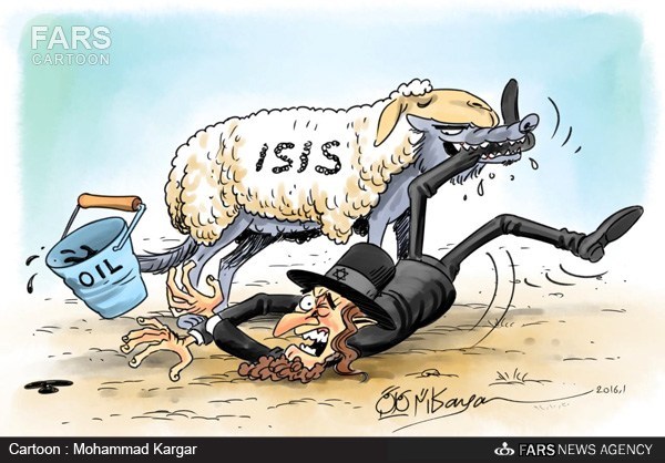 کاریکاتور/ داعش اسراییل را تهدید کرد!