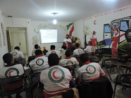 دوره آموزش تخصصی «اسکان اضطراری» در جمعیت هلال احمر شهرستان سرخس برگزار شد