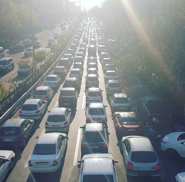 اتفاقی نادر در تهران! +عکس