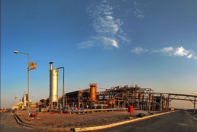تعمیر اساسی کمپرسورهای بزرگترین مخزن ذخیره سازی گاز خاورمیانه