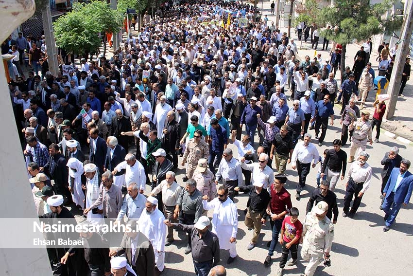 راهپیمایی روز جهانی قدس در کیان مرزنشینان غیور