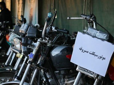 سارقان موتورسیکلت در سرخس دستگیر شدند