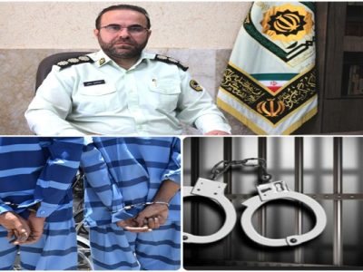 دستگیری ۱۸ نفر در طرح پیشگامان امنیت انتظامی پلیس سرخس