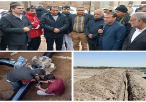 پروژه آبرسانی روستای ابراهیم‌آباد سرخس بهره‌برداری شد