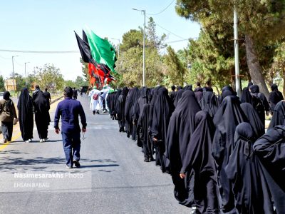 خطه مرزنشینان ایران اسلامی غرق در عزای عاشورای حسینی