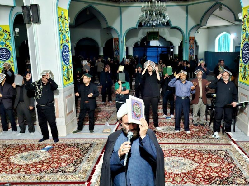 احیای شب بیست و یکم ماه رمضان در سرخس