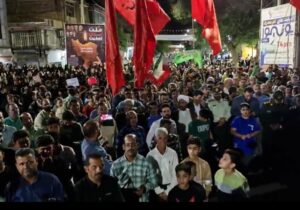 رجزخوانی علیه رژیم موقت صهیونی در اجتماع حیدریون سرخس