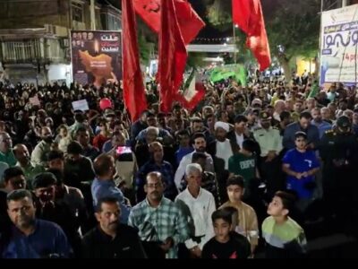 رجزخوانی علیه رژیم موقت صهیونی در اجتماع حیدریون سرخس