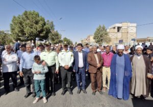 گزارش ویدئویی؛ راهپیمایی «بشارت نصر» در سرخس