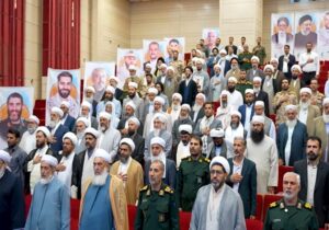 فیلم؛ اردوی راهیان پیشرفت و همایش وحدت علمای شیعه و سنی خراسان بزرگ در سرخس