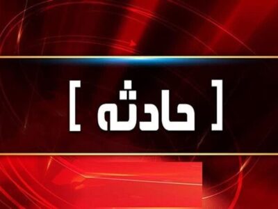 مسدود شدن یکساعته محور سرخس – مشهد بر اثر انحراف کامیون ترانزیتی