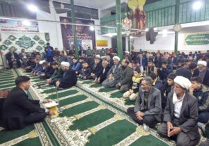 فیلم؛ مراسم بزرگداشت سالگرد شهادت حاج قاسم سلیمانی در سرخس