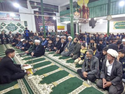 فیلم؛ مراسم بزرگداشت سالگرد شهادت حاج قاسم سلیمانی در سرخس